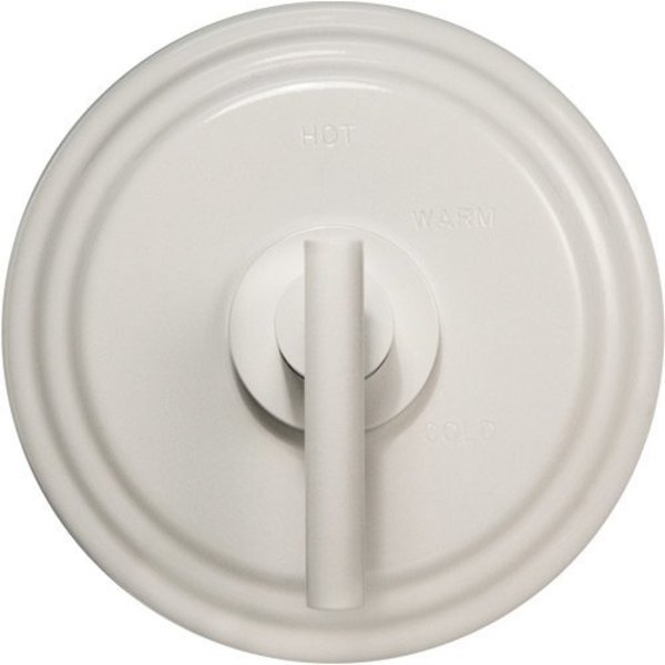 Newport Brass Wall Lavatory/Shower Arm Escutcheon in Matte White 8-072/52